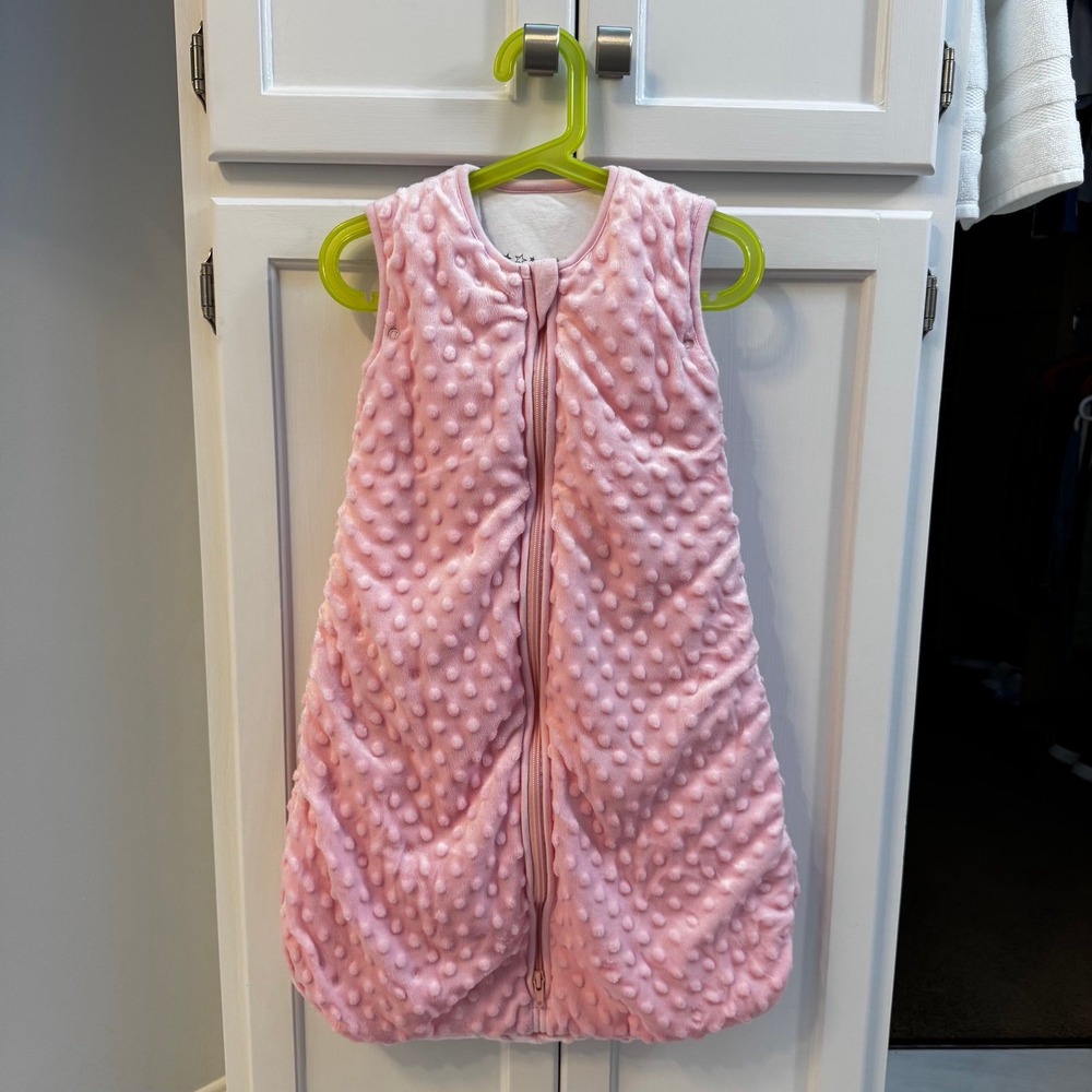 Small‎ BABYINABAG Tog Quilted Sleep Sack, Plush Minky Dot for Infants & Toddlers